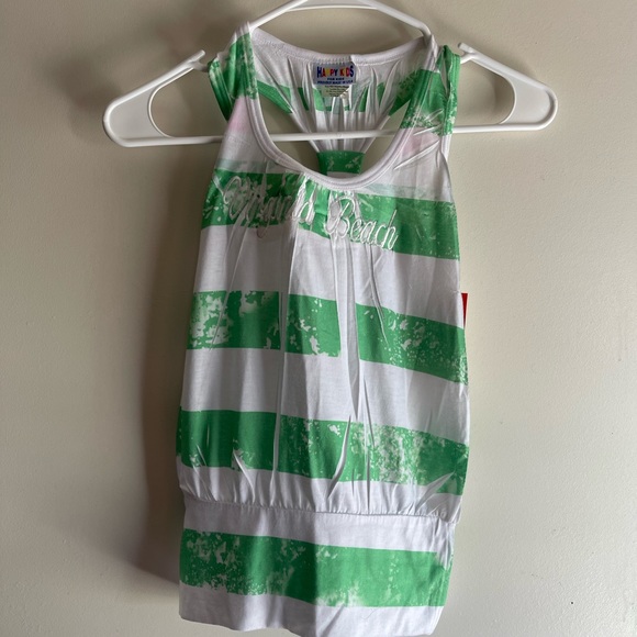 Pastel & Multicolored Virginia Beach Tank Top Shirt SET - Girls Size 6-6X - Picture 12 of 16